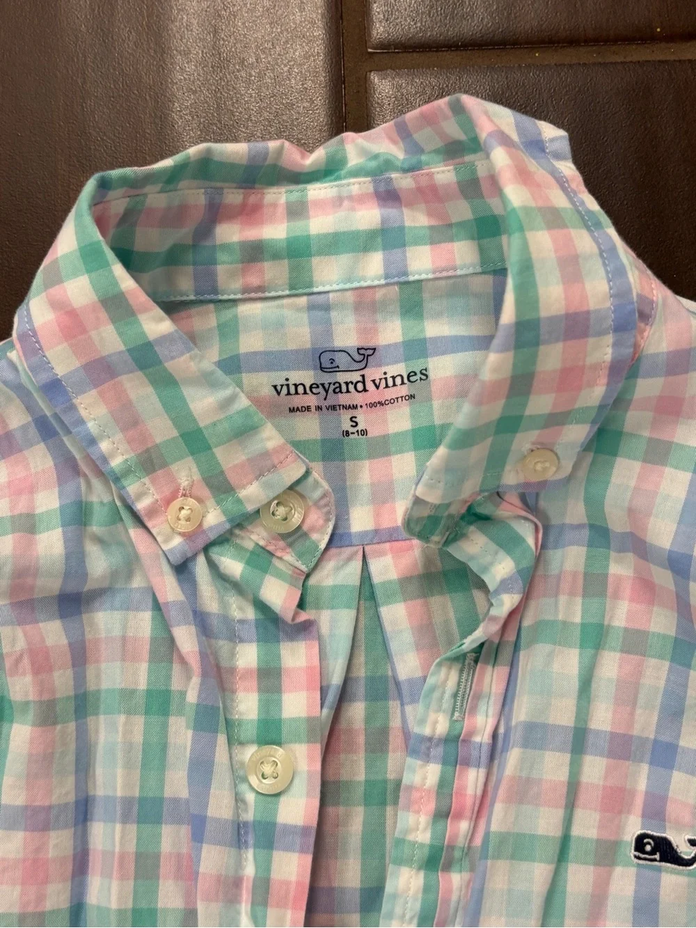 Vineyard Vines  boys plaid button down